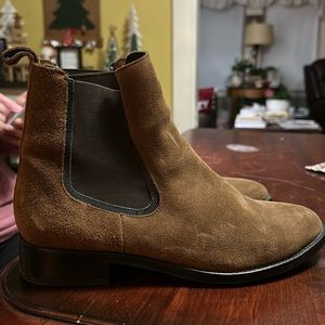 Brown booties